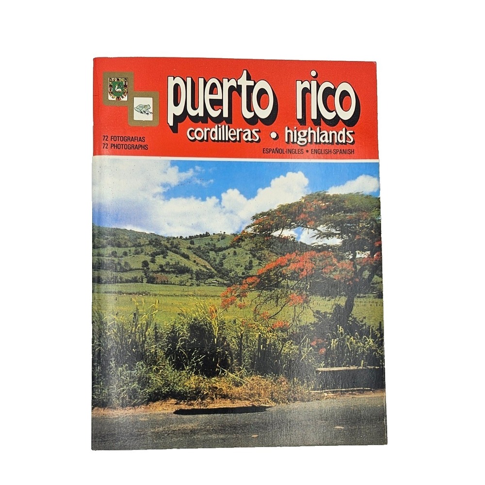 Puerto‎ Rico Travel Guide Spanish English Caribbean Paperback 1982